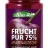 Allos Frucht Pur 75% Amarenakirschen 250g